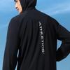 Li Ning Letter Print Hooded Long Sleeve Sweatshirt Men tops Black AWDT569-4