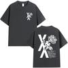 Rapper Mgk Lost Tour 2025 Verano 100% Algodón Camiseta Estampada Hombres Mujeres Moda Casual Manga Corta Hip Hop Oversized Y2k