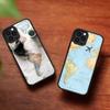 World Map Travel Phone Case for Iphone 16 15 14 13 Pro Max 12 11 Mini 7 8 Plus Se Xr X Xs Fundas Shell PC+TPU Cover