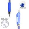 Bolígrafos de Gel Retráctiles 0.5mm Tinta Roja Azul Negra Papelería Estética de Colores Suministros para Bolígrafos Bolígrafo Bicelado y Lápices de Oficina Escritura Escuela