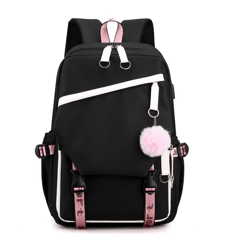 Young Students Schoolbag Cartoon Backpack Leisure Travel Computer Bag To Picture