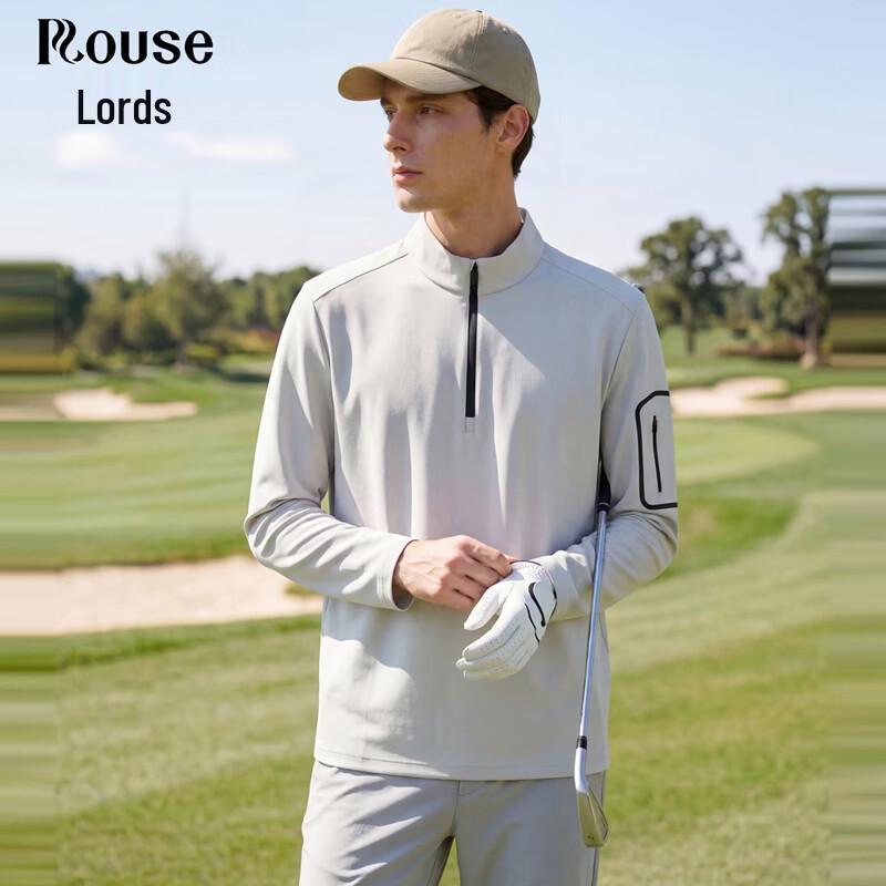 Men s Sun Protection Quarter-Zip Long-Sleeve T-Shirt L