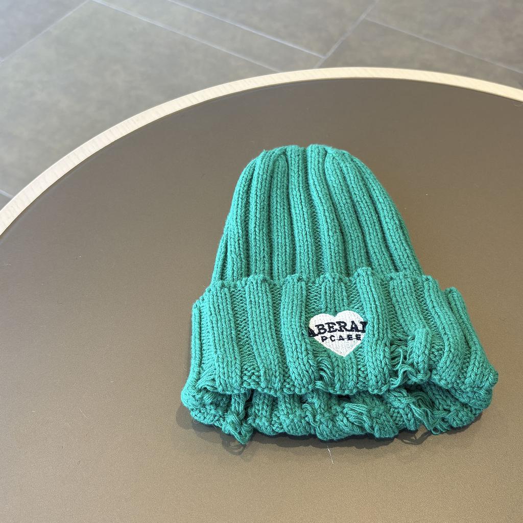 Autumn and Winter Windproof and Warm Korean Style Ear Protection Knitted Hat for Boys and Girls Spring Style Trendy Baby Pullover Hat