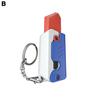 Decompression Toys 3D Gravity Carrot Cutter Keychain Stress Relief Hidden Blade Fun Sensory Fingertip Toy