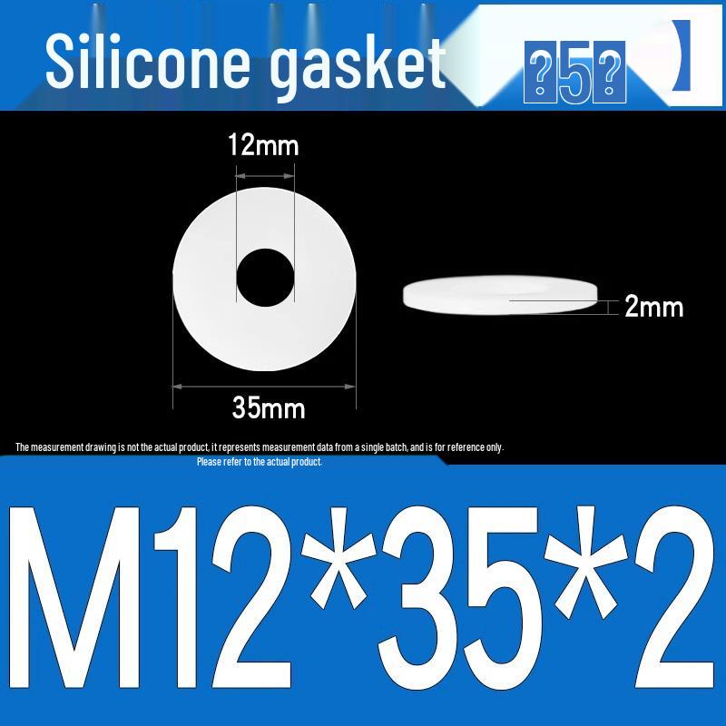 Silicone High-Temp Waterproof Gasket & Shock Absorbing Seal Pad