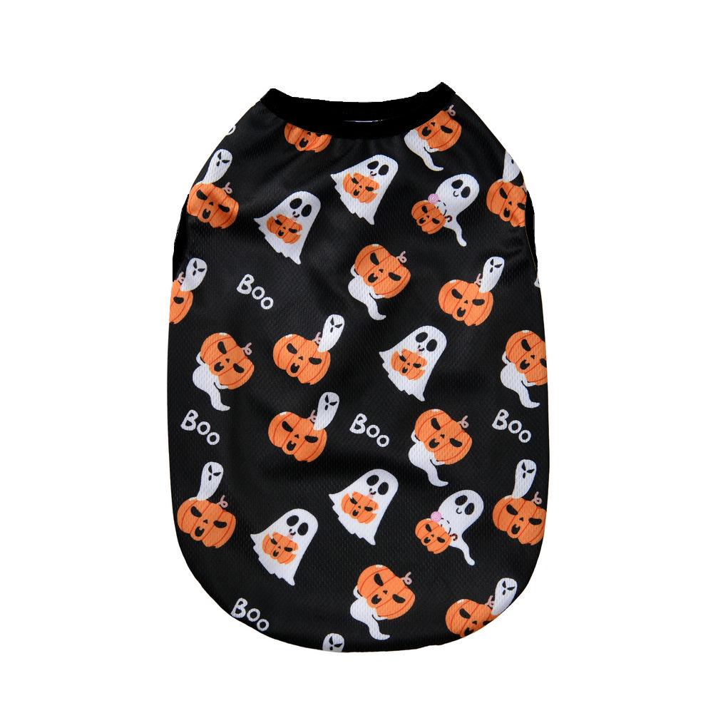 Pet Halloween Summer Vest: Spider, Devil, Pumpkin Designs
