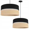Hanging Lamp, Ceiling Chandelier, Lampshade 45Cm, Black