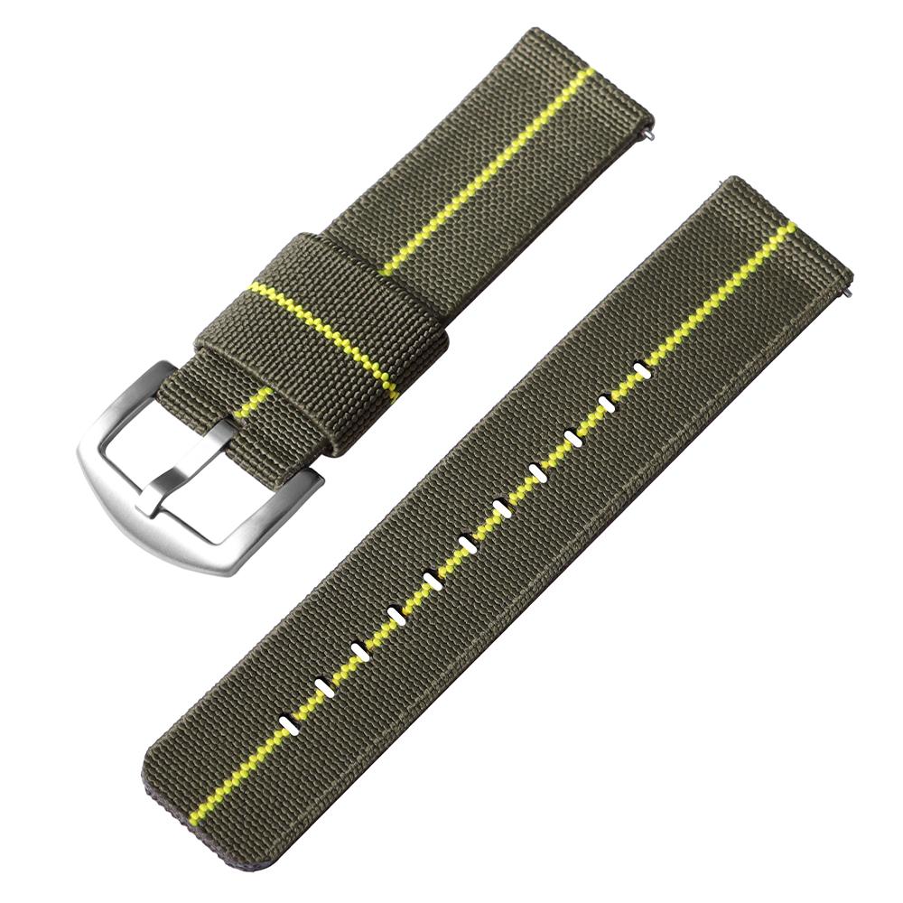 18mm 20mm 22mm 24mm Universal Nylon Watch Band for Omage Watch Canvas Sport Strap for Men Women Wristband Quick Release Bracelet