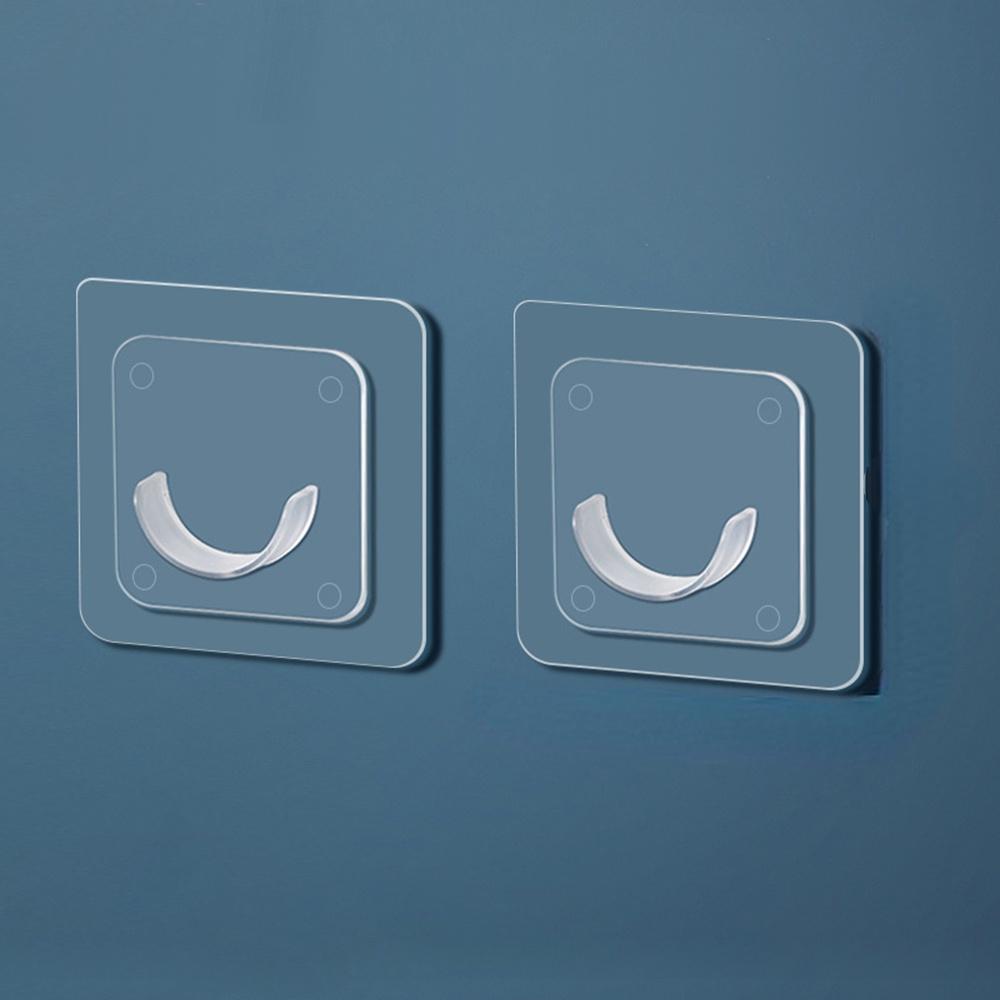 

2 шт./набор Кронштейны-держатели для карниза Крючки Самоклеящиеся держатели для карниза Кронштейн для вешалки для одежды Аксессуары 2pcs