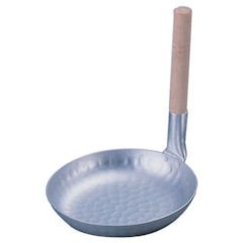 Endo Shoji Commercial-Grade Oyako Nabe (Pot for Cooking), Deep, Standing Handle (Anodized Aluminum), Aluminum Body with Natural Wood Handle, AOY06