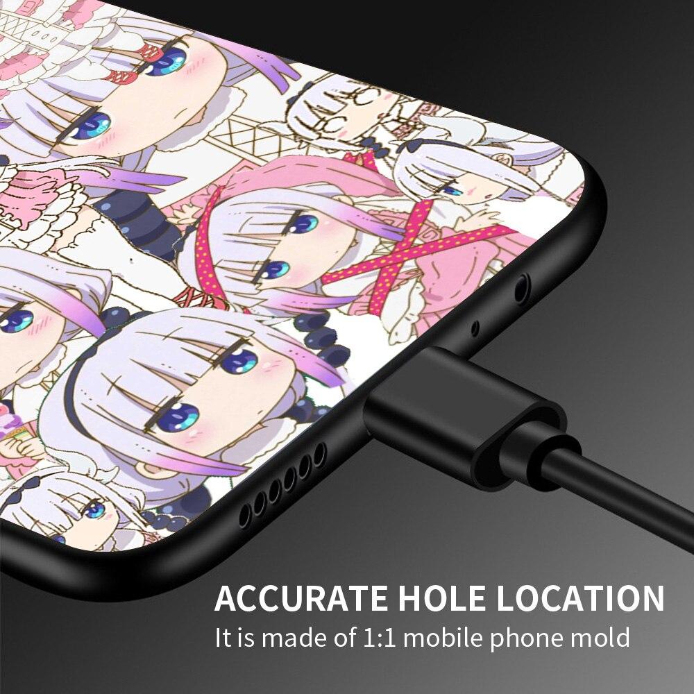Miss Kobayashis Dragon Maid Anime Phone Case for Samsung Galaxy A51 A71 A21S A12 A11 A31 A52 A41 A32 5G A72 A02S Silicon Cover