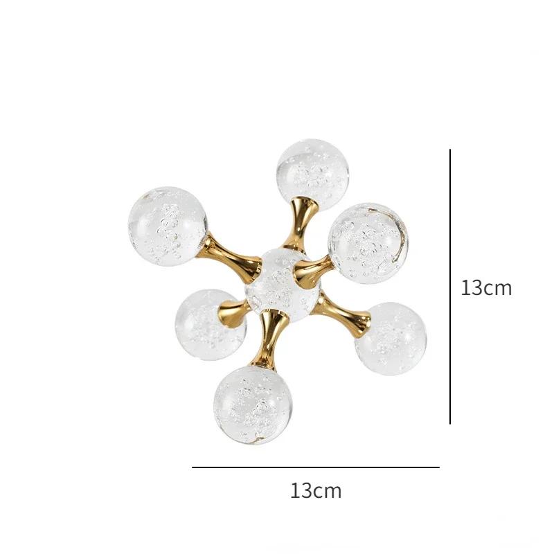 Nordic Luxury Crystal Figurine for Modern Home Decor In Living Room, Bedroom and More Bedside Table,Tea Room Handicrafts