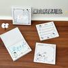 High-value explosion, simple black and white ins, cute cat post-it notes, sticky student learning memo notepad