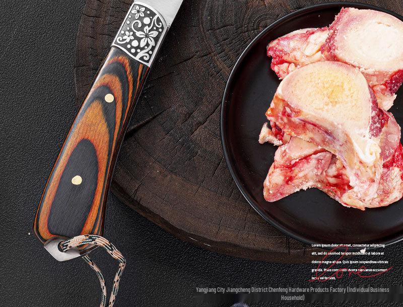 Multipurpose Wolf Head Outdoor Axe for Chopping, Logging, and Fire Tasks