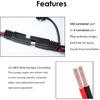 X-Connect SAE Adapter for NOCO GC009 Genius Charger, | 14AWG Pure Copper Wire with Polarity Reverse & 20A Fuse, Waterproof Connector for Motorcycle