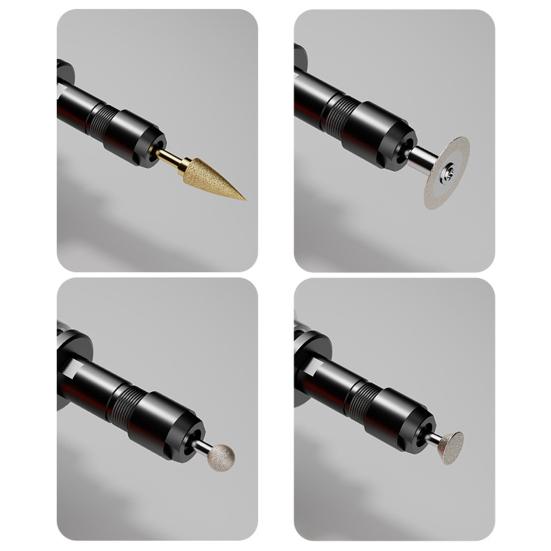 Sliperadapter Høy Styrke Holdbar Konstruksjon Universell Passform 3mm/6mm Vinkelsliper til Rett Sliper Adapter Tilbehør