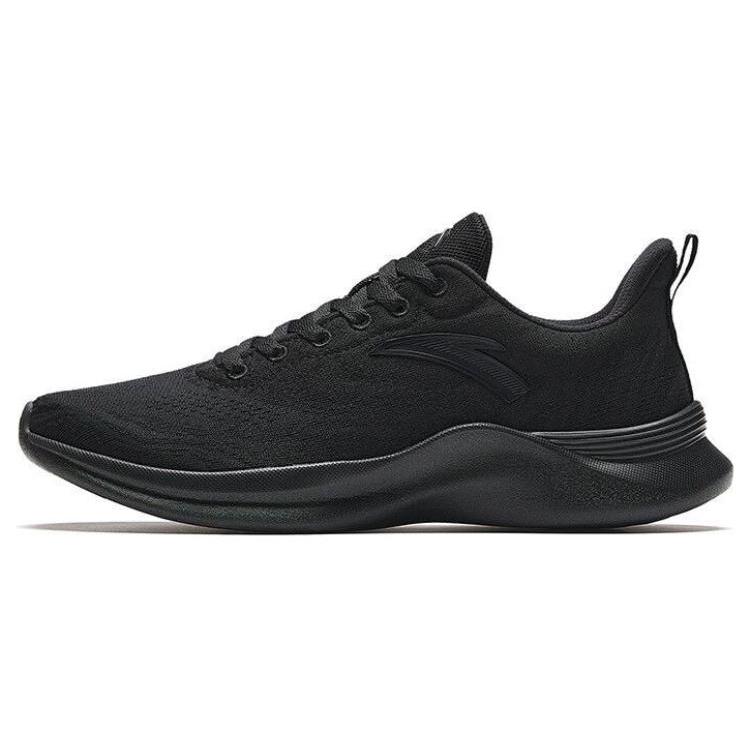 New Anta Abrasion Resistant Low Top Running Shoes Men's Black 912335502-5