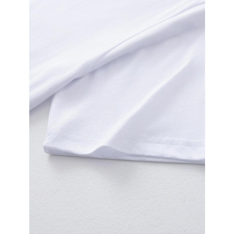 Europäische Größen Herren T-Shirt, Sommer Kurzarm Slim Fit Rundhals Oberteil, Trendige Mode Jugend Täglich Lässig Vielseitig Atmungsaktiv Feuchtigkeitsableitend