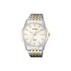 50 Meters Waterproof Quartz Steel Strap 39mm Men's Watch White Dial BI5006-81P
