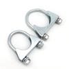 1Pcs Exhaust Pipe Strength Pipe Stuck Pipe Clamp Fixed Throat Hoop Clamp Under Collar Band U Tube Hoop 38-128Mm