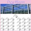 Metallic Greenhouse Glass Spring Clips With Stainless Steel G Shape For Home Repair