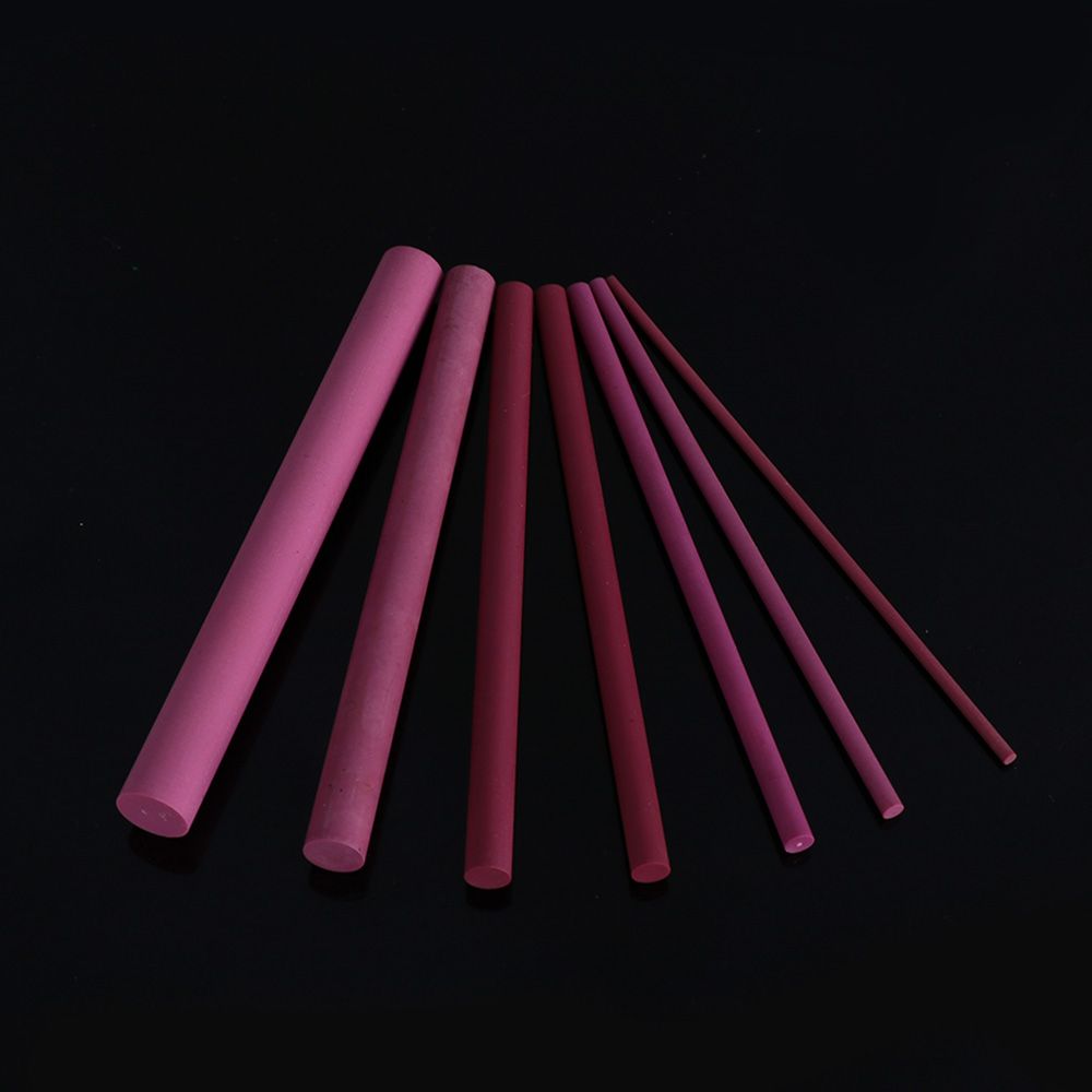 2-10mm 3000 Grits Abrasive Polishing Sharpener Cone Ruby Oil Stone Sharpening Tool For All Knifes Home Kitchen Accessories