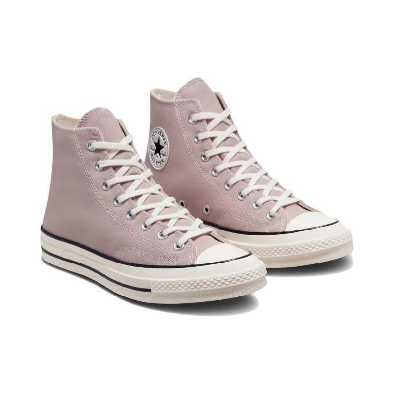 Converse 1970s Chuck Taylor All Star Unisex High Canvas Shoes Retro Casual Wear-resistant Lightweight Pastel Pink A00749C
