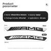 4PCS Car Wheel Rim Sticker For Mercedes Benz AMG GLC X253 A200 260I W206 W447 W213 W220 S500 W106 CLA W140 W168 W108 CLK GLA GLK