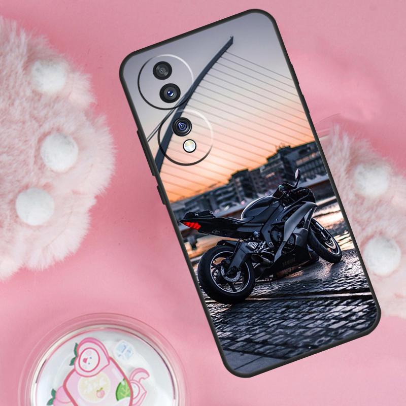 Fashion Motorcycle Man Case For Honor 200 Pro 50 70 90 Lite X9b X9a X8b X8a X8 X9 X9c Honor Magic 7 6 5 Lite Cover