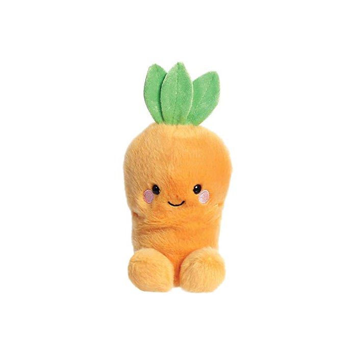 Peluche Carotte - Aurora World - Palm Pals - Éco-Friendly - 13cm - Orange