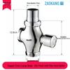 Válvula de Descarga para Vaso Sanitário Agachado Manual Zao Kang