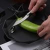 Stainless Steel Chili Seed Remover Sharp Rotating Serrations Green Pepper Core Removed Household Kitchen Tools