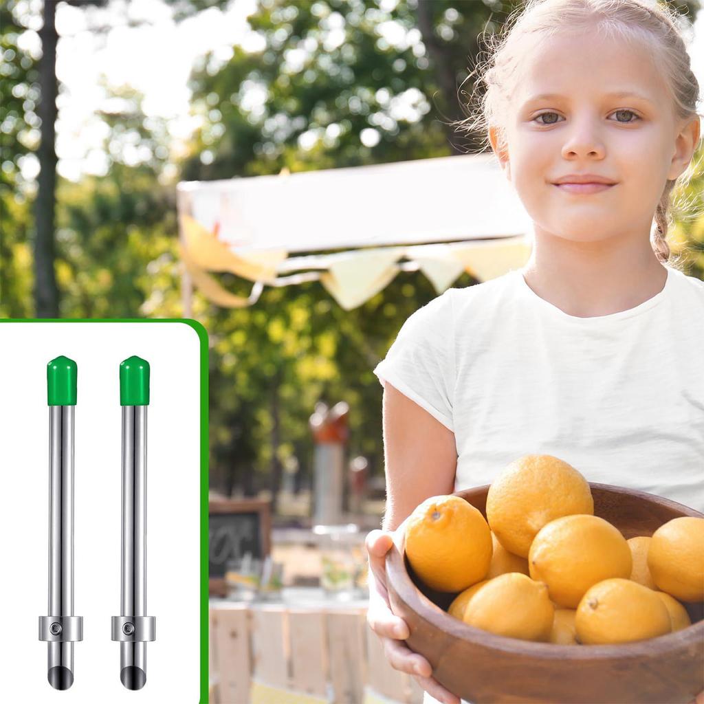 Straw Puncher For Cups Straw Hole Puncher Punching Tools Stainless Steel Kitchen Tools For Beverage Delicatessen Cafe Drinks