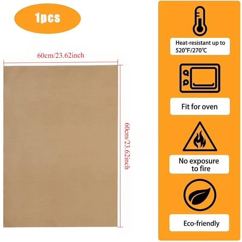 40x60cm Resuable Resistant Oven Liner Sheet Oil-Proof Paper Pad Washable BBQ Baking Mat MacaronCookie Kitchen Baking Tools