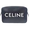 CELINE  194503DOT.38SI Shoulder Bag Black Calfskin Women