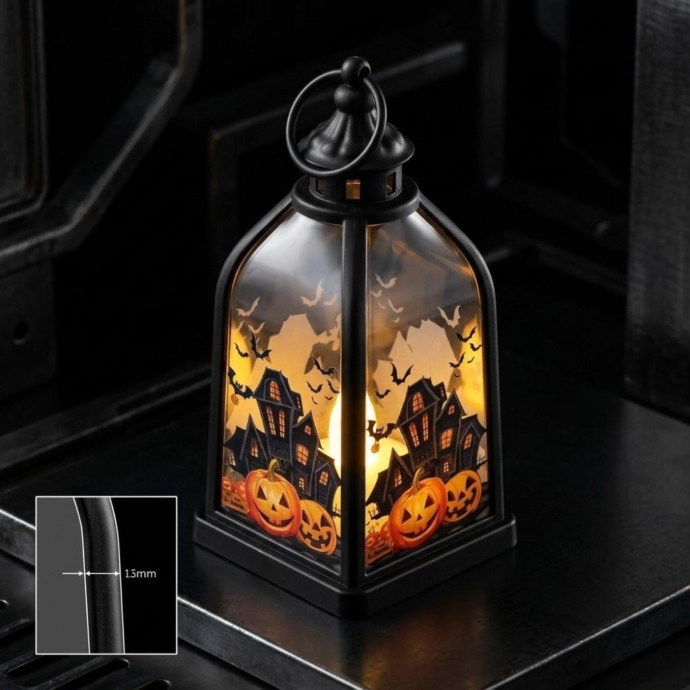 Battery Powered Halloween Lantern Hanging Design Haunted House Light LED Lantern Lamp  Party Props