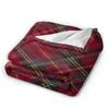 Plaid & Holiday Christmas  Blanket  Super Soft Plush Bedding Throws Girls Boys Couch Chair Sofa Bed Flannel Bedspread Bed Cover