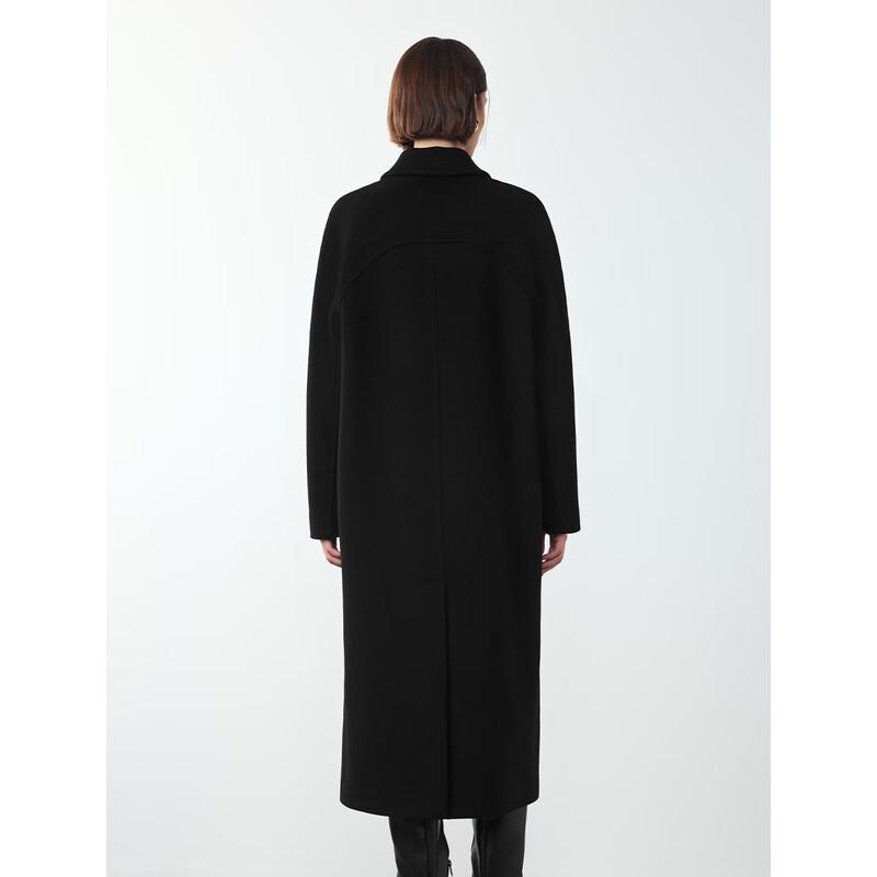 LANGZI Premium Mid-Length Wool Coat