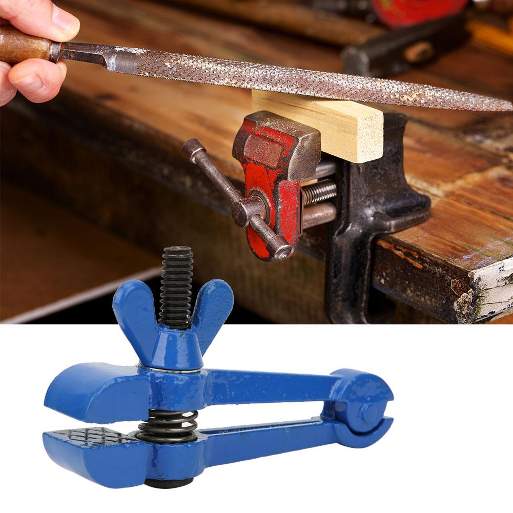 Mini Hand Vise Steel Spray Blue MultiPurpose Small Pliers Hardware Tool Supplies(25mm)