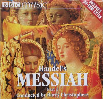 CD HARRY CHRISTOPHERS  Handel  Messiah Part 1 BBCMM64 BBC MUSIC MAGAZ 1997 UK Classical Used