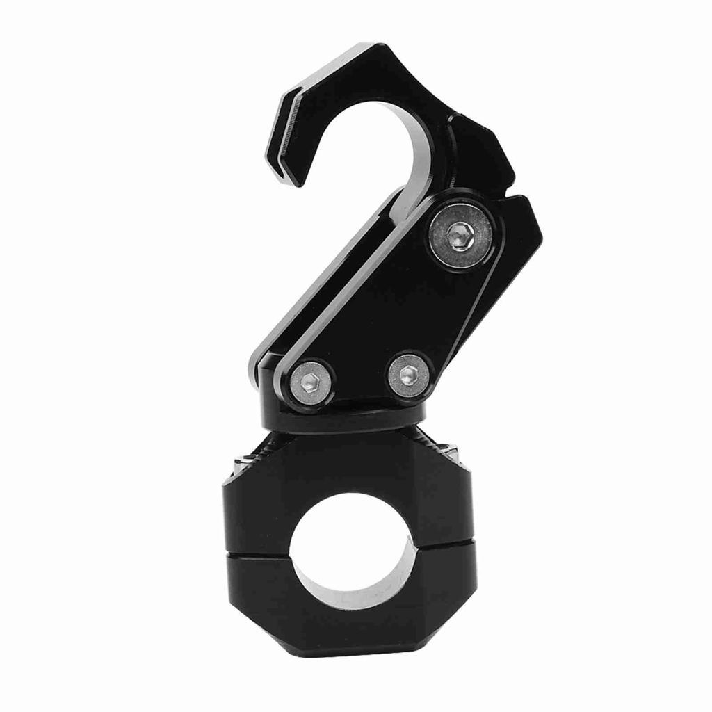 22mm Unversal Motorcycle Handlebar Hook for Honda Kawasaki Yamaha Suzuki (Black)