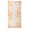 Flatweave Outdoor Rug, 100X200 Cm, Leaf Pattern
