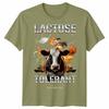Lactose Tolerant Funny Unisex T Shirt Tee Humor Slogan Graphic Top