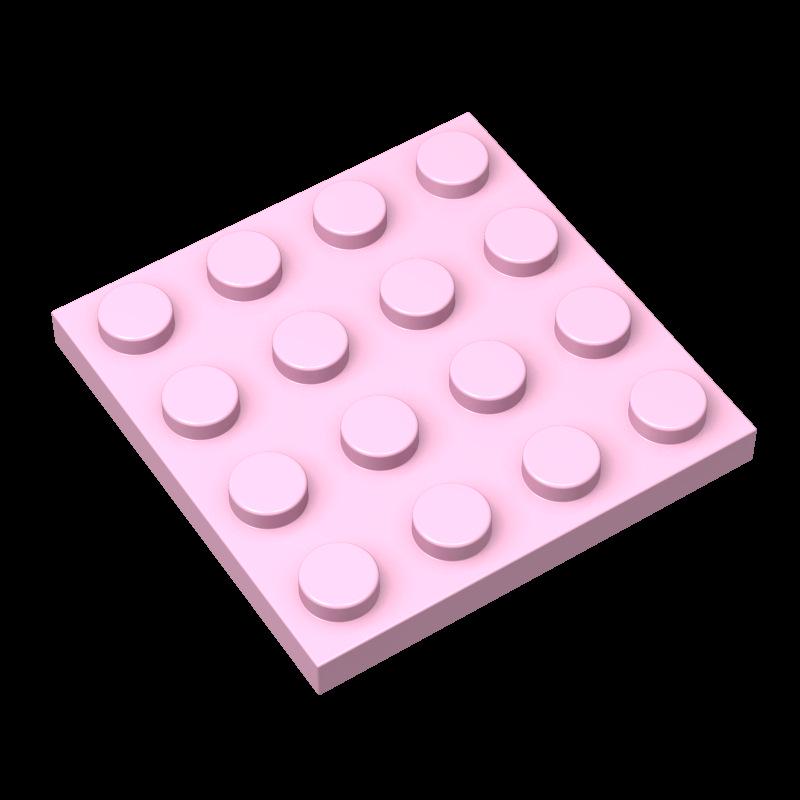 1kg 4x4 Building Blocks Plate, Small Particle Loose Parts, Single Weight 2.168g земля желтый