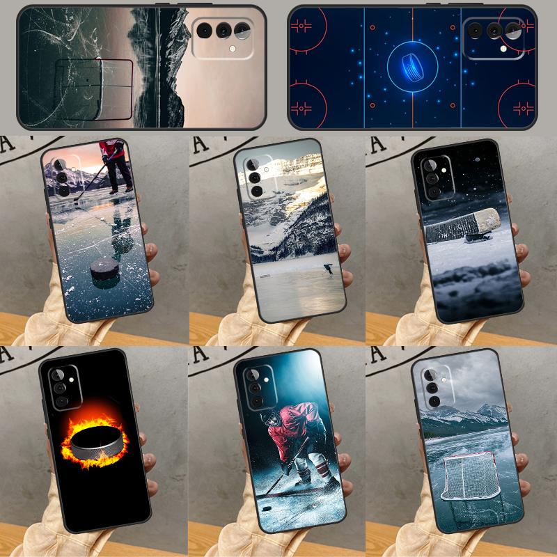 Ice Hockey Rink Case For Samsung Galaxy A05 A06 A22 A53 A33 A26 A16 A56 A36 A32 A52 A54 A34 A14 A55 A15 A35