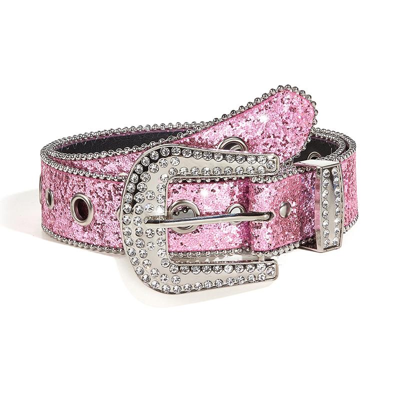 

Shinning For Rhinestone ремни женские искусственная кожа вестерн Y2K девушки ремень для джинсов