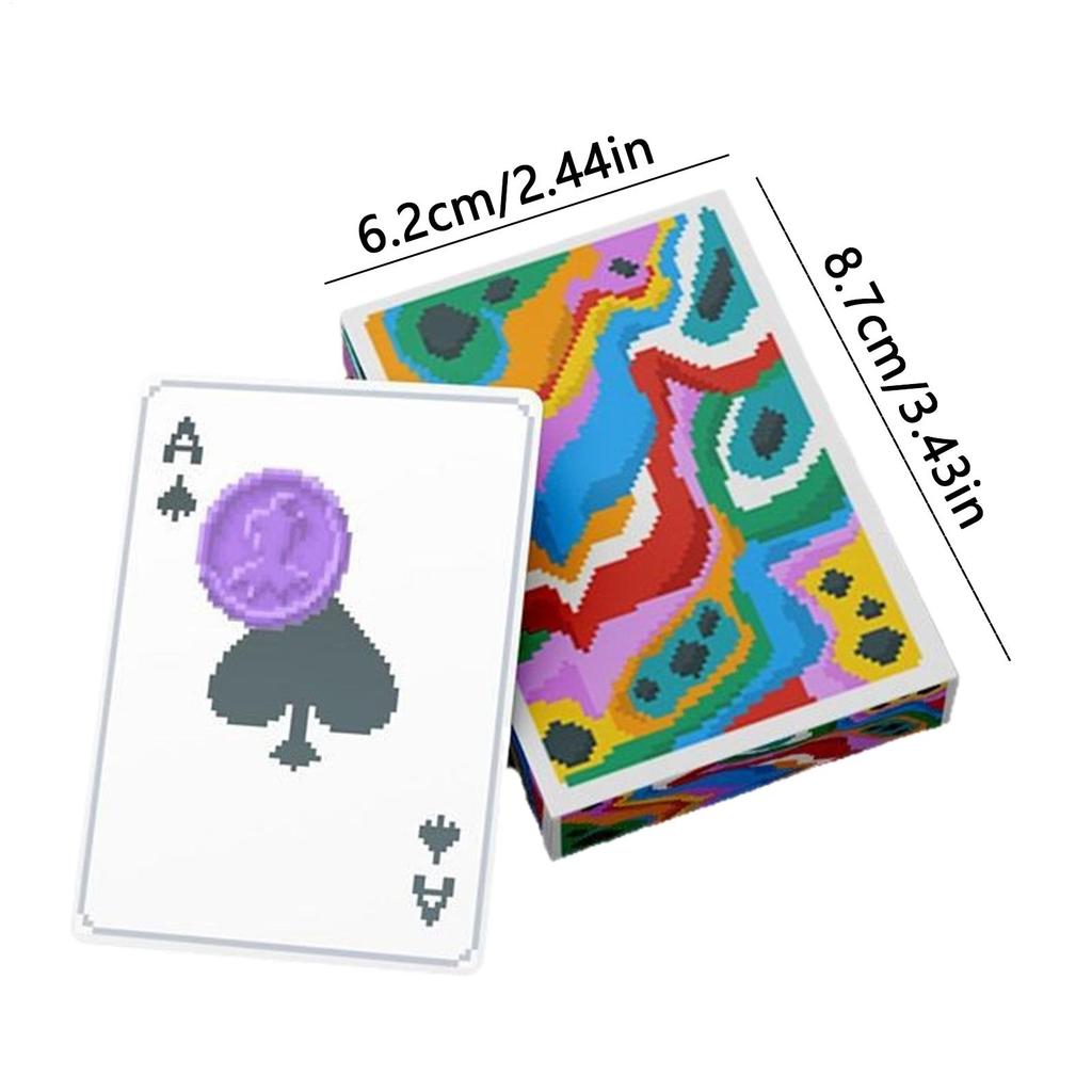 Poker Cards Gathering Party Game Portable Anti-Slip Poker Cards for Travel Camping Wedding Home Outdoor Bar Activities