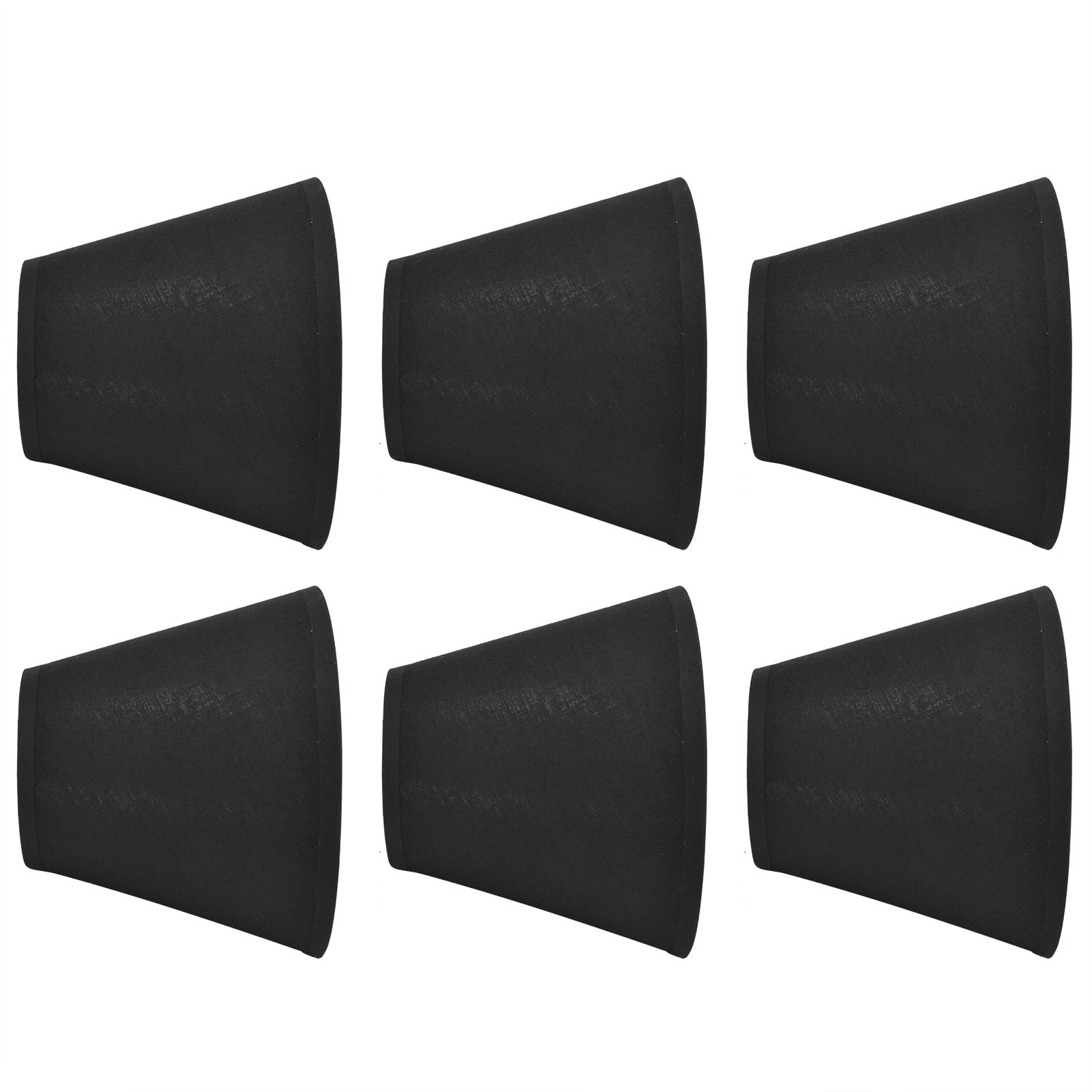 

6 шт. Тканинний абажур Тканинний абажур на кліпсі для E14 Настільна люстра Торшер Настінний світильник Декор для спальні