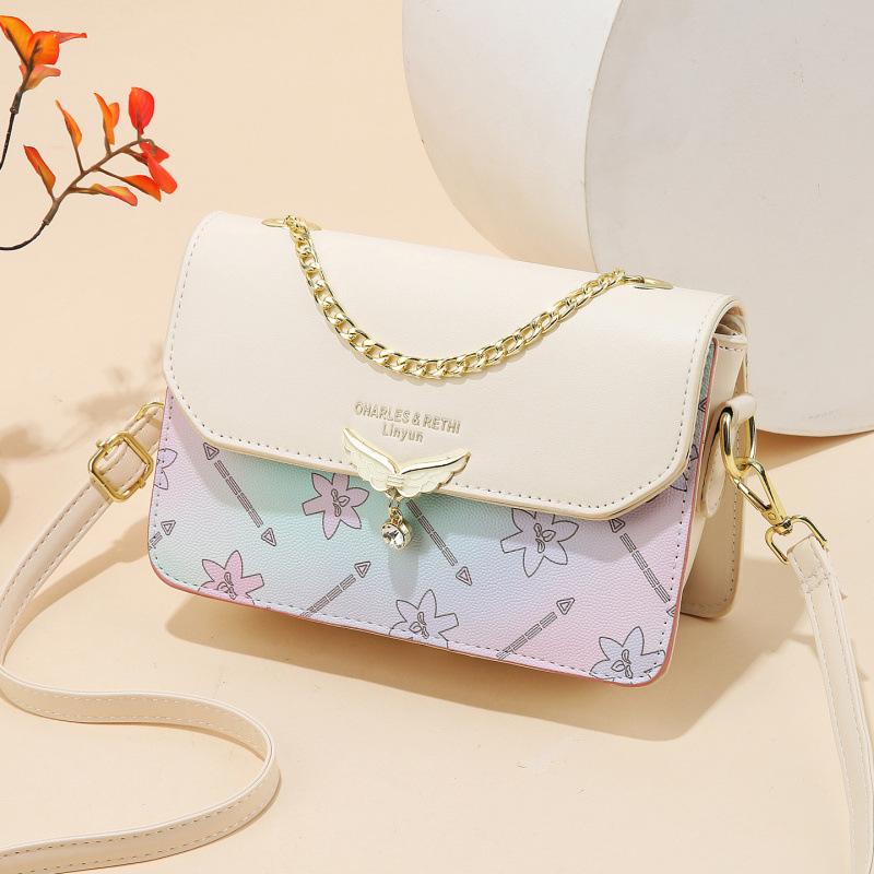 Crossbody bag women's new simple small square bag shoulder bag handbag birthday gift Valentine's Day commute