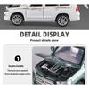 Miniaturen 1/32 Toyota Land Cruiser Legierung Off Road Diecast Modell Sound Licht Pull Back Spielzeug Schreibtisch Fahrzeugmodell Ornamente Geschenk